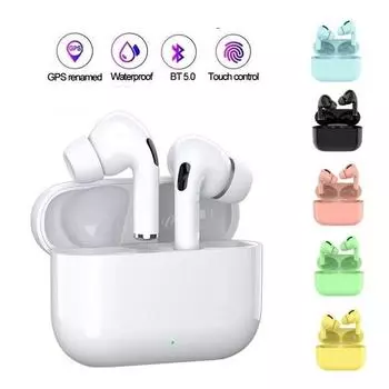 Беспроводные наушники TWS, Bluetooth-наушники, стереонаушники-вкладыши, гарнитура