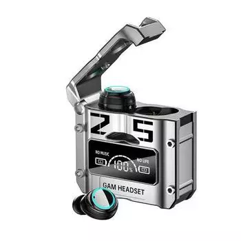 Беспроводные наушники TWS, игровые наушники с низкой задержкой, гарнитура Hi-Fi, стерео музыка с микрофоном, водонепроницаемые внутриканальные наушники чёрный