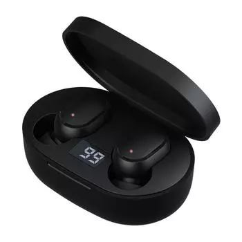 Беспроводные наушники TWS Nosie Cancel HiFi Stereo Music In-Ear Headset с микрофоном Мини-наушники-вкладыши с низкой задержкой чёрный