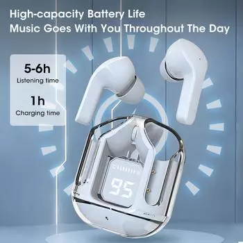 Беспроводные наушники TWS, водонепроницаемые наушники с поддержкой Bluetooth, маленькие вкладыши с микрофоном для наушников Xiaomi iPhone зелёный