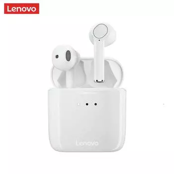 Беспроводные наушники-вкладыши Lenovo QT83 с шумоподавлением и зарядным чехлом