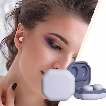 Беспроводные наушники-вкладыши с Bluetooth-совместимостью и зарядным чехлом. Низкая задержка. Глубокие 6-миллиметровые драйверы. зелёный