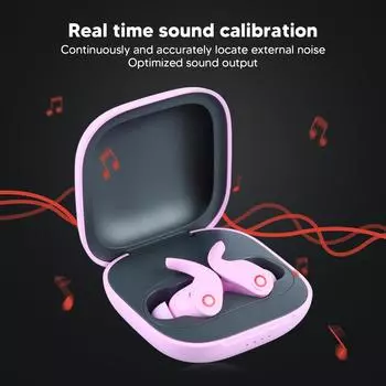 Беспроводные наушники-вкладыши Универсальные шумоподавляющие HiFi стереонаушники с глубоким басом и длительным сроком службы Bluetooth 5.3 наушники для спорта