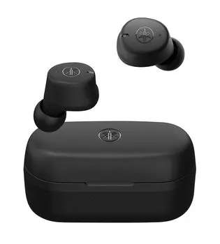 Беспроводные наушники Yamaha Bluetooth для прослушивания часов с функцией IPX5, черные TW-E3C(В) Уход/Голосовые вызовы/Игровой режим/Воспроизведение до 9+15/Водонепроницаемый