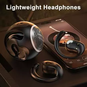 Беспроводные наушники Yousheng Bluetooth, совместимые со стереозвуком, шумоподавлением, универсальные игровые наушники 2 в 1, портативный мини-динамик бежевый