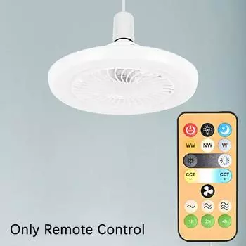 Беспроводные переключатели 3 скорости 1-4H тайминг пульт дистанционного управления замена для E27 потолочный вентилятор свет
