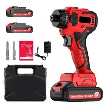 Бесщеточная литиевая отвертка 21 В, 2 режима управления скоростью, набор инструментов для ремонта, электрическая отвертка, перезаряжаемая отвертка us-1 battery