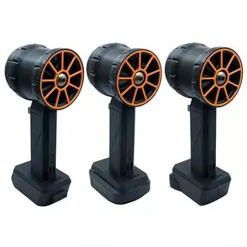 Бесщеточный двигатель Turbo Jet Fan XL 64 мм, 2200 г, 1100 Вт, автомобильная мойка, совместимая с аккумуляторами Dewalt/Makita/Milwaukee 18/21 В StyleB