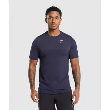 Бесшовная футболка GYMSHARK Vital Темно-Светло-Серая A6A4D UCVW XS