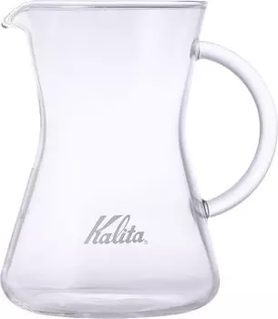 Бесшовная кофейная посуда Kalita из термостойкого стекла для людей, 300 мл, подходит для микроволновой печи, посудомоечной машины, коническая посуда для 300 кофейных капель