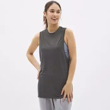 Бесшовная майка GU by Uniqlo сбоку GA