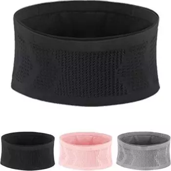 Бесшовная невидимая сумка для бега на пояс, спортивные сумки, легкие невидимые сумки для мобильных телефонов, портативная эластичная сумка для бега и велоспорта чёрный