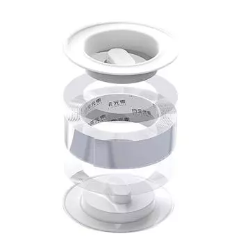 Бесшовная прозрачная лента Xiaomi Everyday Elements Magic, двухсторонняя лента без следов, повторяющаяся, моющаяся белый