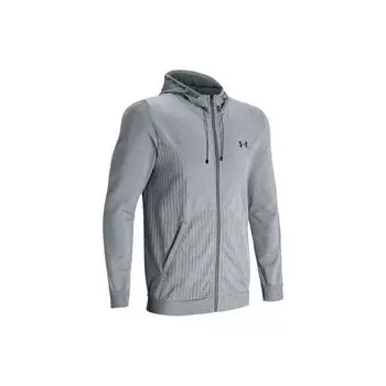 Бесшовная тренировочная куртка с капюшоном Under Armour Rush Series, мужская верхняя одежда, темно-серый 1366258-066 M