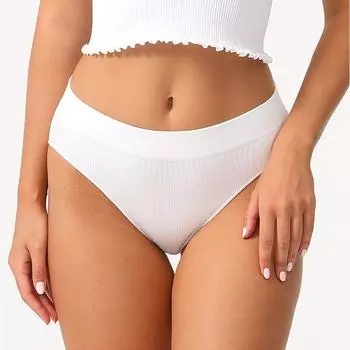 Бесшовное нижнее белье Лето Женщины Высокая эластичность Дышащий Сексуальный Талия Подтяжка Бедра Комфорт Женщины S серый