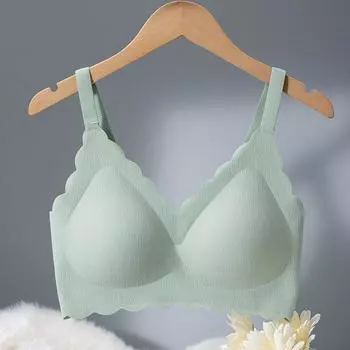 Бесшовное нижнее белье женское без стали sleep beauty back интегрированная фиксированная чашка тонкая 75C