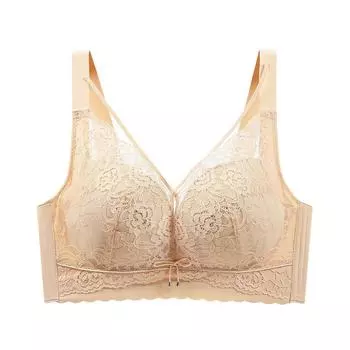 Бесшовное нижнее белье женское с полной чашкой ультратонкая модель, тонкое, собранное, антипровисающее, двойная грудь, большой размер бюстгальтера 36/80C