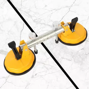 Бесшовное устройство для установки швов Регулируемый практичный аксессуар Запасные части с вакуумными присосками Гранит чёрный