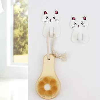 Бесшовные крючки для полотенец для ванной комнаты, водонепроницаемые, прочные, клейкие, пластиковые крючки, минималистичный стиль, экологически чистые пластиковые крючки