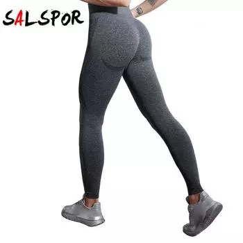 Бесшовные леггинсы для женщин, модные леггинсы для йоги с высокой талией, рождественские колготки для фитнеса и фитнеса