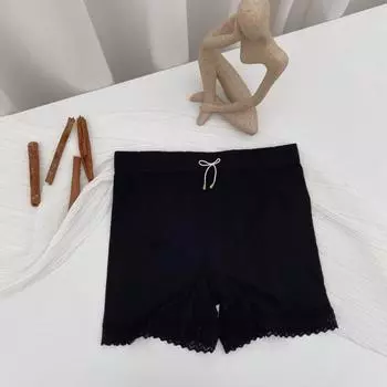 Бесшовные защитные брюки. Антибактериальные и дышащие трусы. Ягодицы и бесшовное многофункциональное нижнее белье. one size чёрный