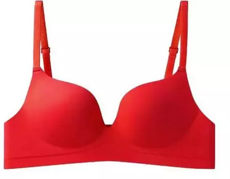 Бесшовный бюстгальтер средней поддержки для девочек - Предотвращающий обвисание, без косточек, с боковой поддержкой 34/75 AB