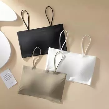 Бесшовный спортивный бюстгальтер-жилет для женщин, сексуальные бюстгальтеры пуш-ап, дышащий бюстгальтер для йоги, нижнее белье для сна без косточек, бюстгальтер без косточек, сексуальное женское белье L белый