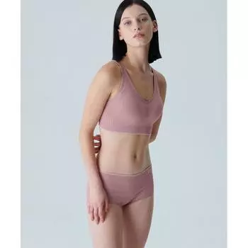 Бесшовный топ-бюстгальтер средней длины Fila Sleeve Fi4itf6452fdtp DUSTYPINK/090