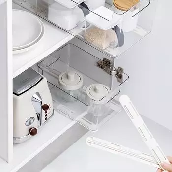 Бесшумная наклейка на выдвижной ящик, многофункциональный ящик для хранения выдвижных ящиков