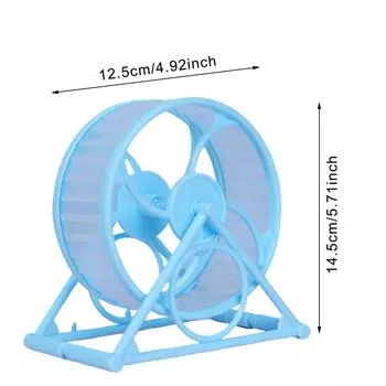 Бесшумное беговое колесо для хомяка, антизаклинивающее беговое колесо для хомяка, золотистый медведь, беговое колесо, подставка для игрушек, небольшие принадлежности для хомяков жёлтый