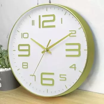 Бесшумные часы, настенные часы для гостиной, подвесные настенные часы для спальни, креативные современные простые подвесные часы, домашние часы в китайском стиле 8 inch