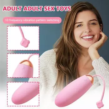 Бесшумный беспроводной пульт дистанционного управления Яйцо для прыжков для женских оргазмов с сильным сексуальным удовольствием. Можно носить как женственный аксессуар