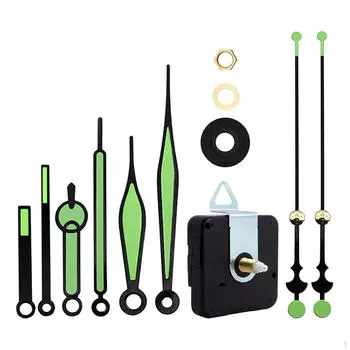 Бесшумный часовой механизм, не тикающий кварцевый механизм, ремонт деталей, замена стрелок