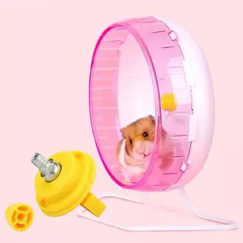 Бесшумный хомяк бегущий подшипник колеса гайка вала подшипника хомяка для морской свинки оранжевый