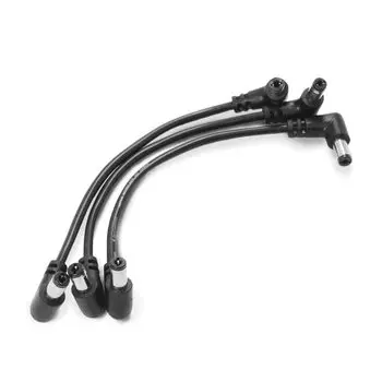 Бесшумный кабель постоянного тока One Control 10 см, набор из 3 кабелей постоянного тока L/L чёрный