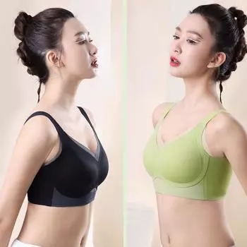 Бесследная полная чашка, без стального кольца, нижнее белье большого размера, женский топ без бретелек, бюстгальтер под грудью, лето 75B чёрный