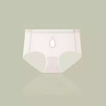 Бесследное нижнее белье для женщин, шелковые антибактериальные трусы со средней талией, невидимые дышащие ледяные трусы, летние тонкие L розовый