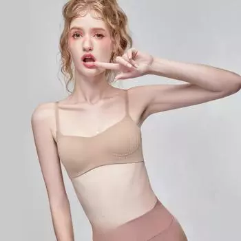Бесследное тонкое нижнее белье, большая грудь показывает маленькую грудь, спортивная сборка и интегрированная фиксация S32/70AB чёрный