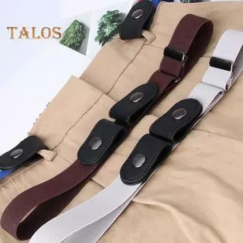 Бесследный дизайн, ленивый ремень, регулируемая длина, бесследный дизайн, женский пояс, однотонный ремень, аксессуары для костюмов чёрный