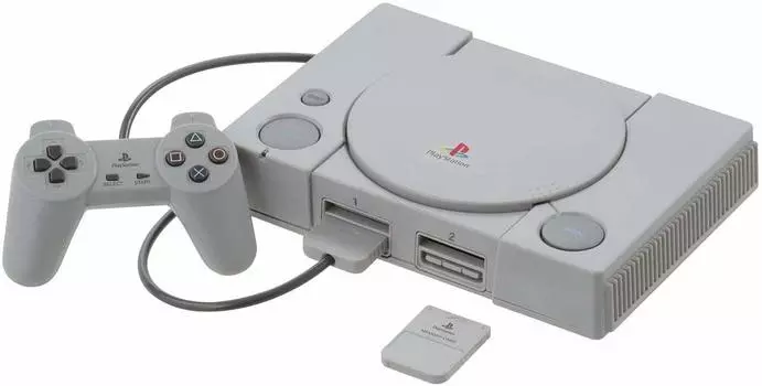 BEST HIT CHRONICLE пластиковая модель «PlayStation» (SCPH-1000) 2/5 с цветовой кодировкой