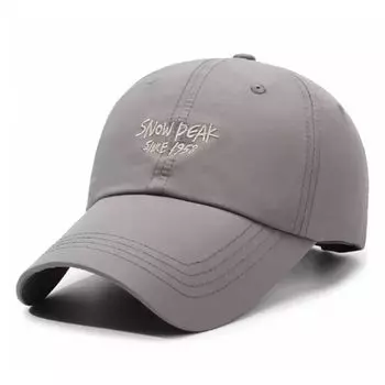 Best-Selling Snow Peak Since 1958 Embroidered Baseball Dark Grey