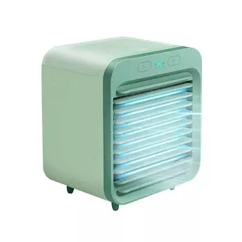 Best Selling Spray Cooling Fan With 200 Ml Ice Water Portable Small Desktop Cooling Fan For Office Air Cooler зелёный