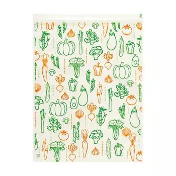Bestco Cojit Vegetables and Fruits Keep Freshness Keep Reusable Bag Veggie Bag 5 Pieces Shaki-chan