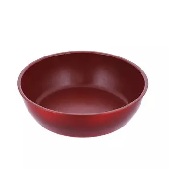 Bestco Deep Frying Pan 24cm Single Item Red IH Compatible Delicious Sine Volt NM-124 красный