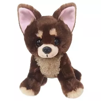 BESTEVER Premium Puppy Plush Chocolate Tan 53110 Toy, Chihuahua, Brown,
