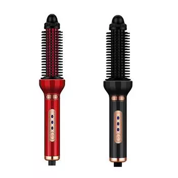 Bestselling Household Curler Comb Portable And Fast Heating Negative Ion Curler Salon Women S Hairstyle Tool us чёрный