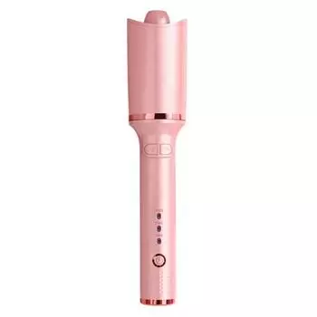 Bestselling Professional Automatic Air Rotating Curler Portable Ceramic Coating Automatic Rotating Curler Iron us розовый