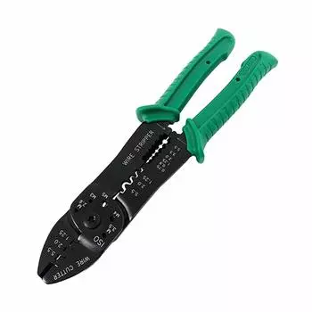 Besttool WELL Electrical Pliers Bare Terminal Crimp Open Barrel Crimp Connected Terminal Crimp Machine Screw Cutting Cord Cutting Film Peeling