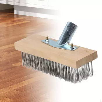 Бетонная щетка, настил, проволока, очистка кухни, чистка щетины, бассейн, гараж ONLY Handle Adapter