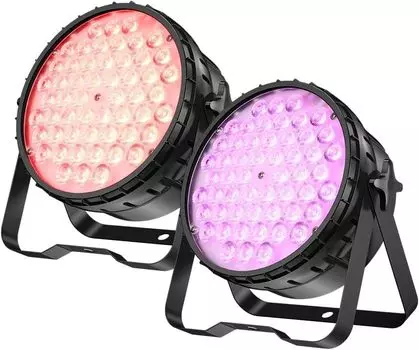 BETOPPER 54x4W 4 в 1 RGBW светодиодный сценический свет для фотосъемки, записи, освещения сцены, прожектора, регулируемого дискотечного света, Par Light, DJ Light, дискотечный свет для